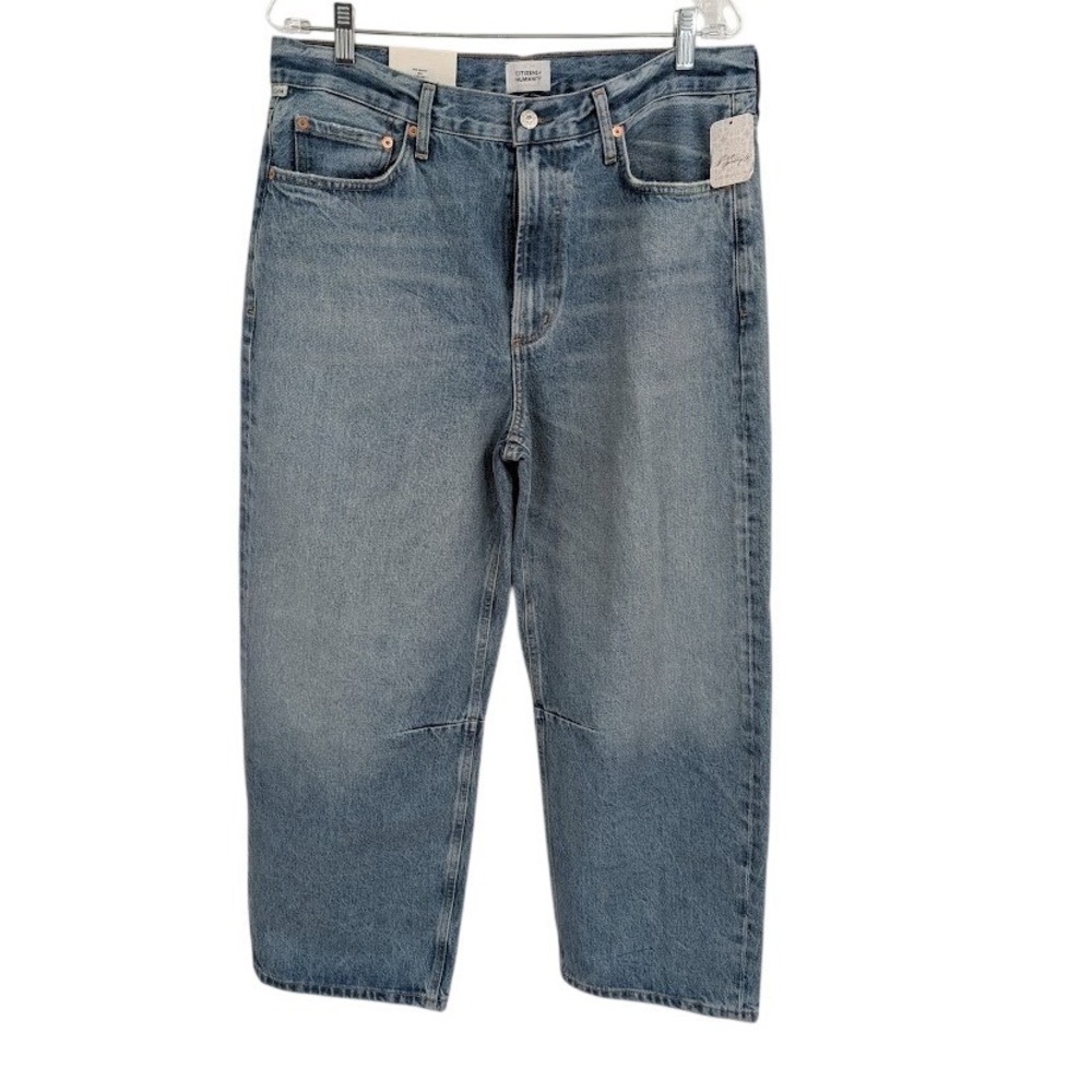 Citizens of Humanity NWT Miro Relaxed Pacifica Rigid Barrel Leg Blue Jeans sz 32